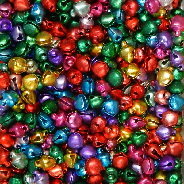 6mm JINGLE BELLS (100), Christmas bells, Christmas crafts, Christmas jewelry, Small bells, Small jingle bells, Tiny bells