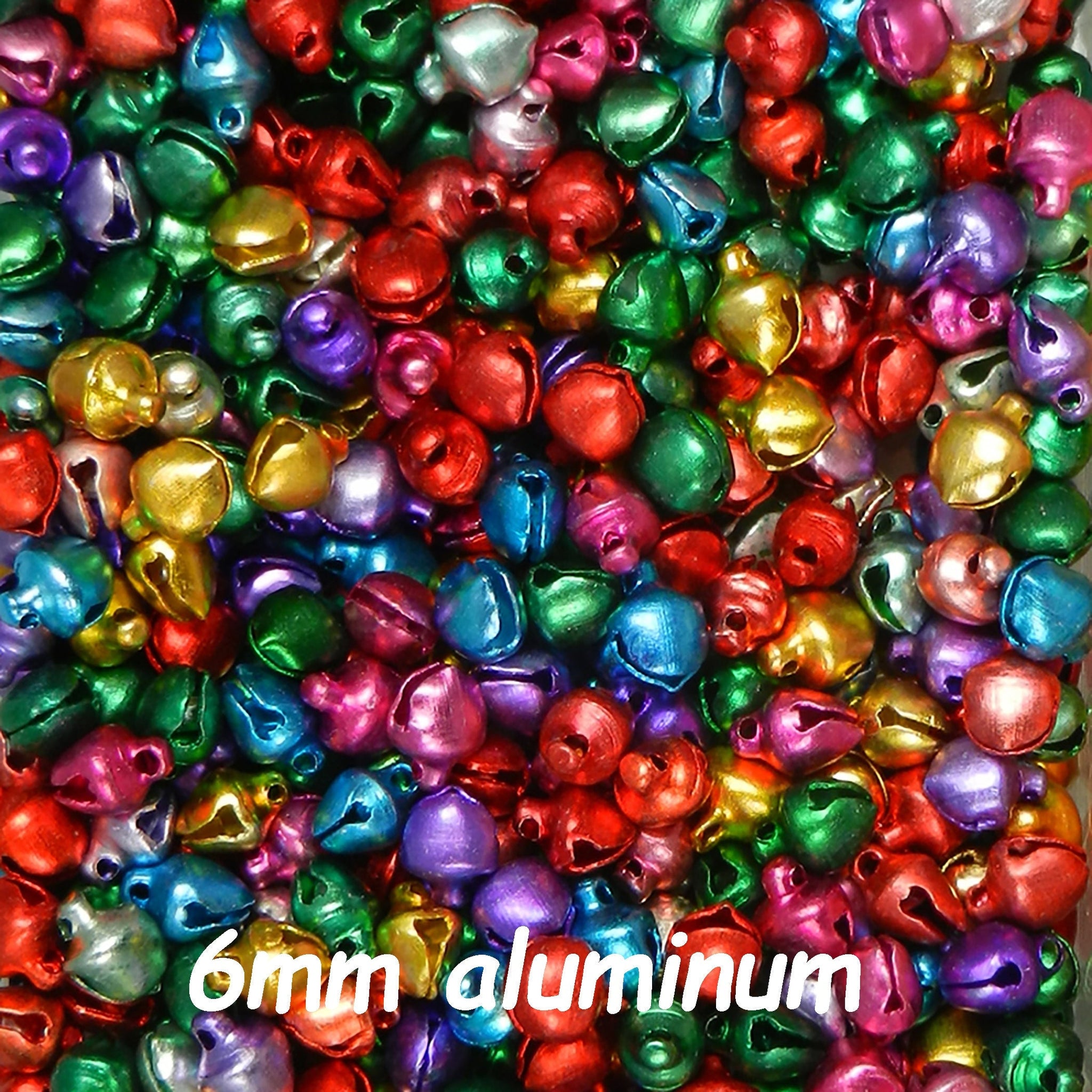 6mm JINGLE BELLS (100), Christmas bells, Christmas crafts, Christmas jewelry, Small bells, Small jingle bells, Tiny bells