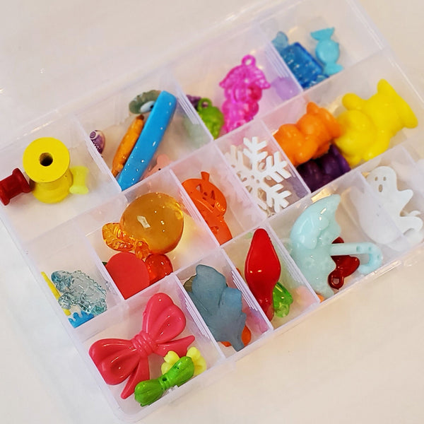 NEW!  Small, medium and large.  15 different sets of SML trinkets, size relationships.