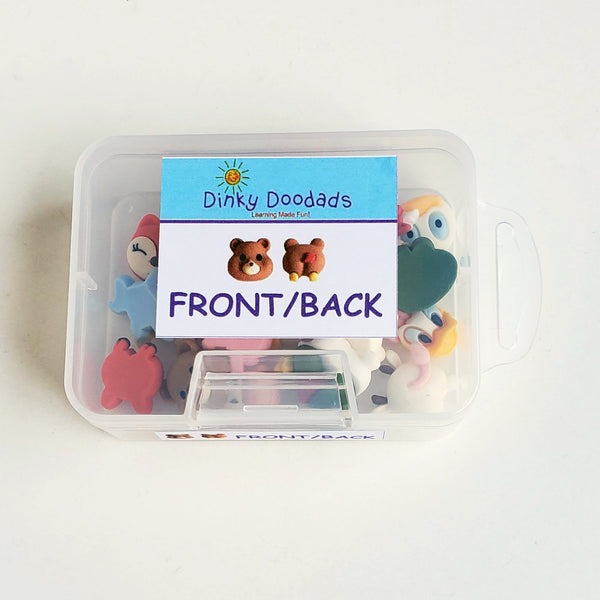 MATCHING GAME - adorable front and back matching trinkets, semantics, speech therapy minis, matching game, speech therapy