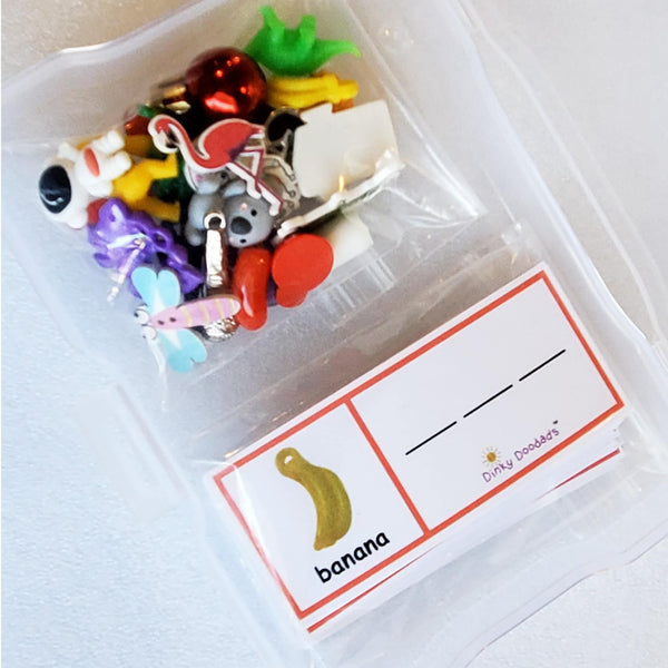 SYLLABLES, 2, 3 and 4 Syllable words, Trinkets-Speech Therapy-Phonics-Digital Download - Speech Therapy Miniatures
