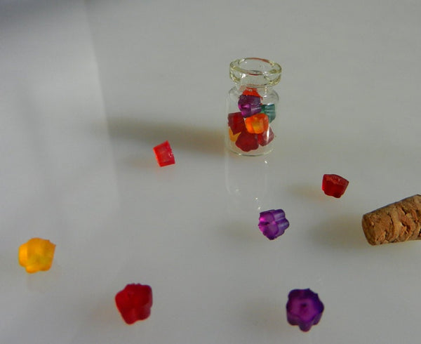 35 pieces of MINIATURE Dollhouse CANDY, Jello, Jelly, Food #19