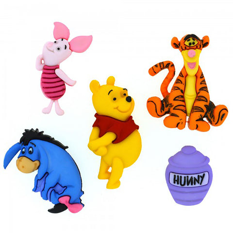 Winnie the Pooh Buttons