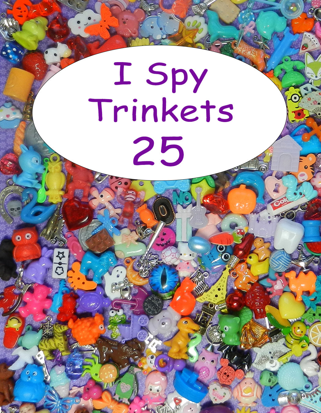 I Spy trinkets - mixed set (25 pc)